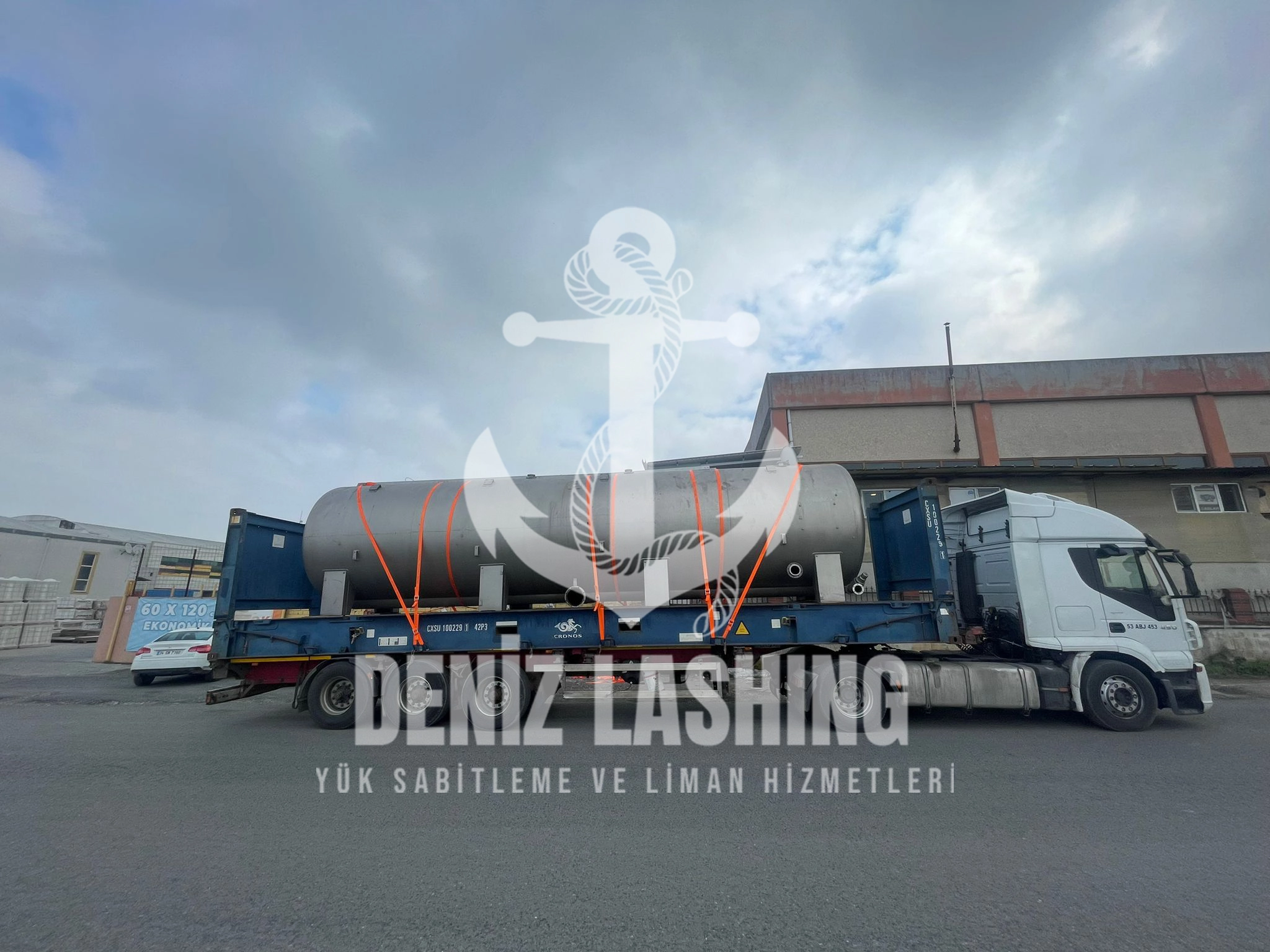 flat rack lashing